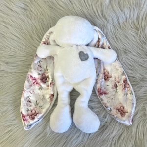 Tiger Lily cuddle bunny White/Peonies