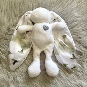 Tiger Lily cuddle bunny White bird